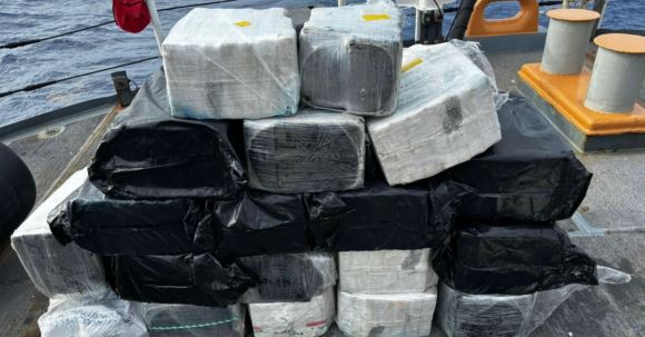 Navy intercepts over a ton of cocaine in the Caribbean in four days