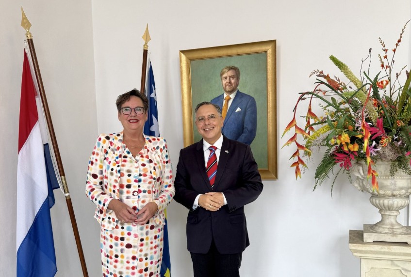 Former CFT chair pays farewell visit to Governor of Curaçao