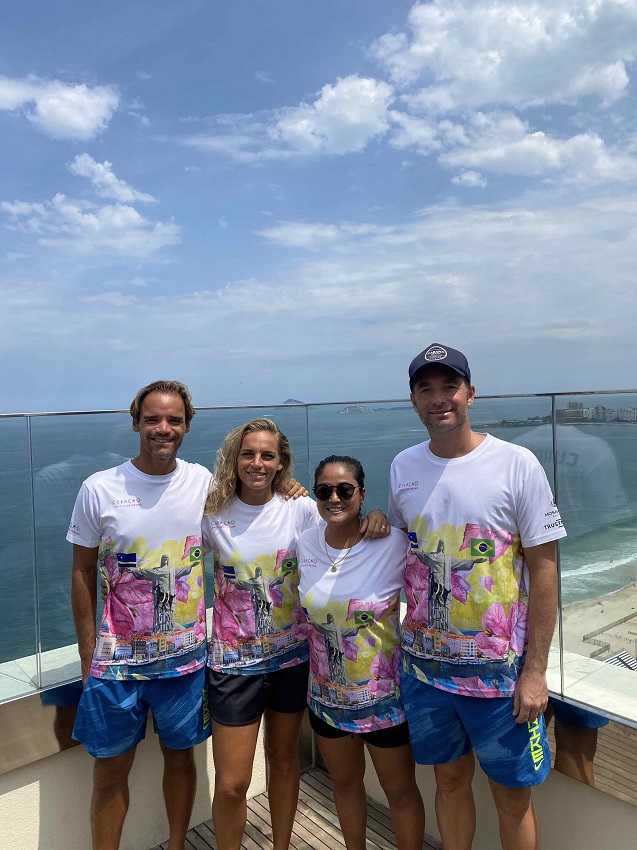 Curaçao Beach Tennis selection for the first time to world championships in Brazil