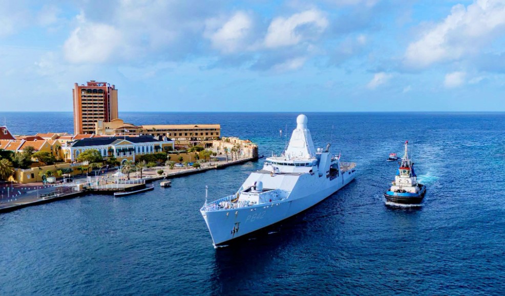 HNLMS Friesland Returns to Curaçao to Take Over as Caribbean Station Ship