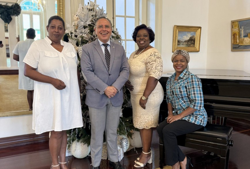 Fundashon Nos Grandinan Meets with Governor to Highlight Support for Curaçao’s Elderly