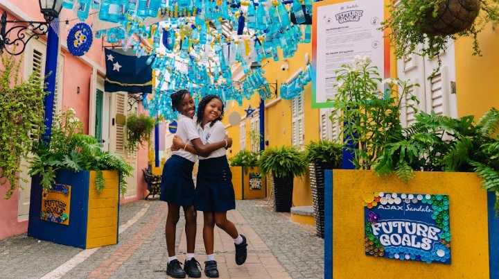 Future Goals Students Celebrate Blue with Sustainable Street Art Showcase
