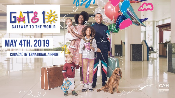 GATE10: Fun public event at Curaçao International Airport on May 4th
