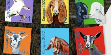 Cpost releases new stamps with goats