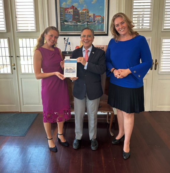 Governor Receives Dr. Amber van Veghel Following Completion of PhD Research on Food and Sustainability
