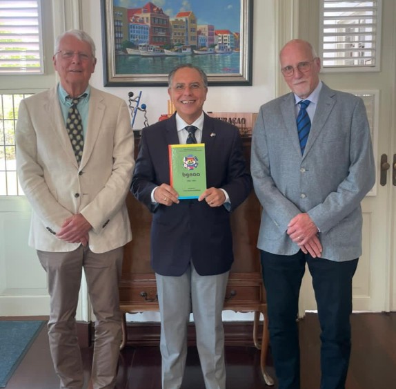 BGNAA Discusses Pensioners’ Interests During Visit to Curaçao Governor