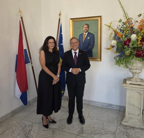 New Danish Honorary Consul Meets Governor of Curaçao