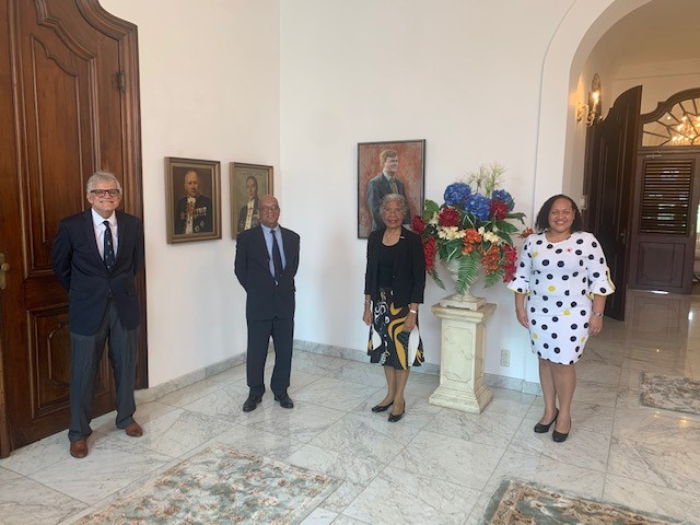 Red Cross informs Governor about completion of food aid program