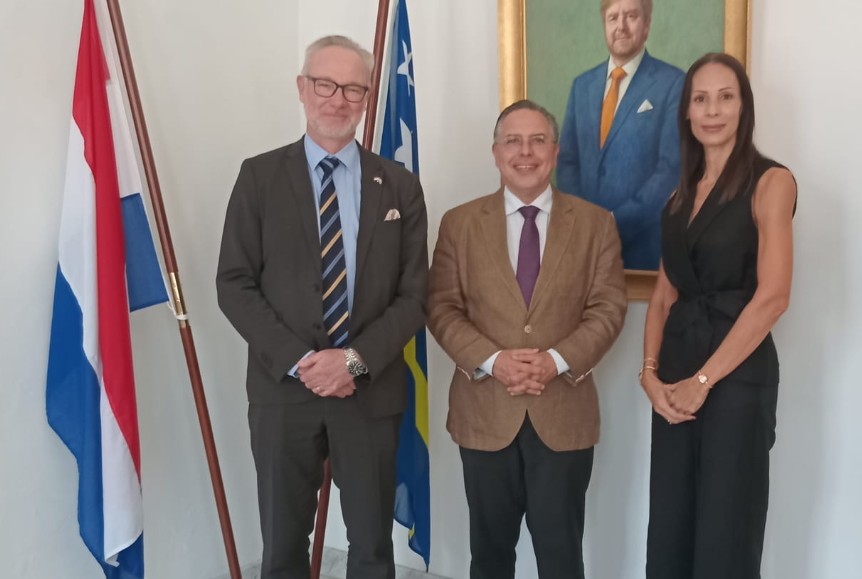 Swedish Ambassador Pays Courtesy Visit to Governor of Curaçao