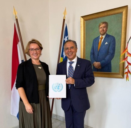 United Nations Briefs Governor on Sustainable Development Goals in Curaçao