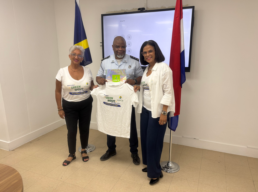 Curaçao Police Force Joins Green Wave Movement Ahead of World Cleanup Day 2026