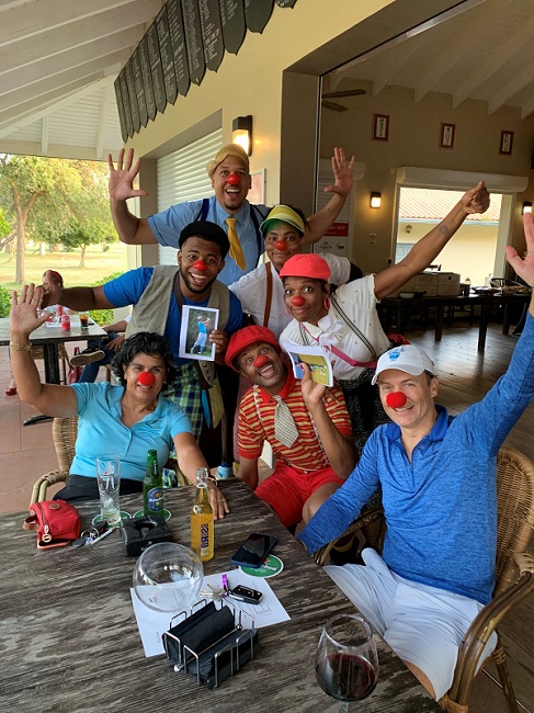 Playing golf for a good cause