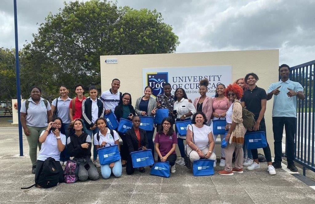 A successful Youth Conference organized by EUROPE DIRECT CURAÇAO