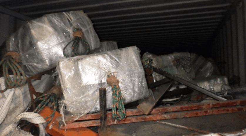 €35 million worth of cocaine intercepted at Rotterdam port
