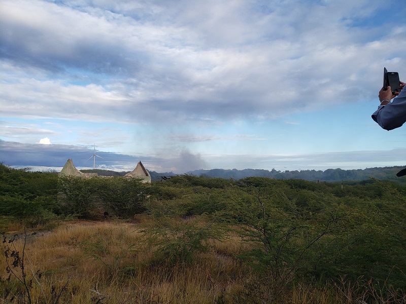 Illegal waste incineration Ronde Klip drives local residents to despair