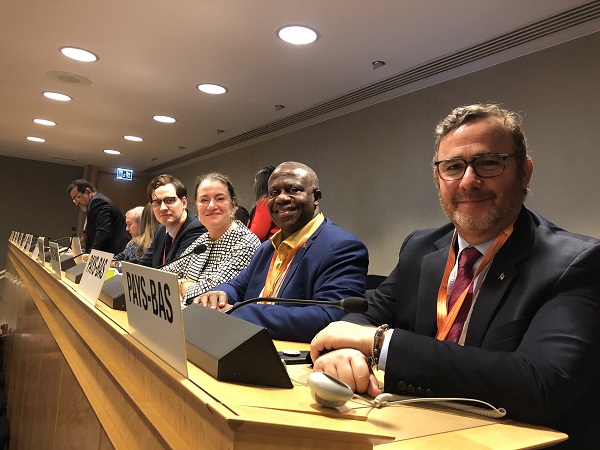 ILO (International Labor Organization) 100 years of existence 1919 – 2019; Curaçao represented