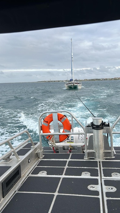 Coast Guard Assists Sailing Vessel Near Aruba