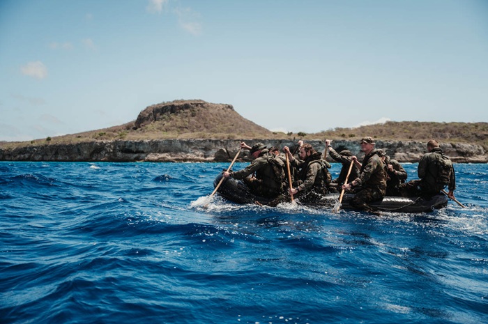Royal Netherlands Army soldiers train for ‘Caribbean Poacher’ exercise in Curaçao