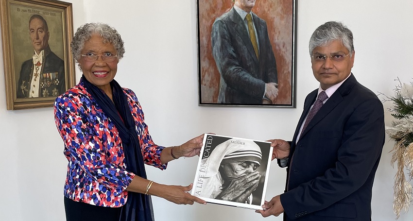 India ambassador visits the Governor of Curaçao