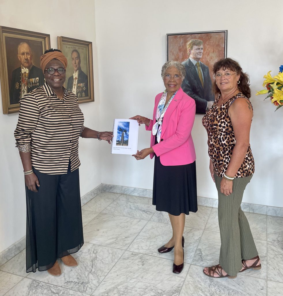 Committee on culture of peace visits the Governor of Curaçao