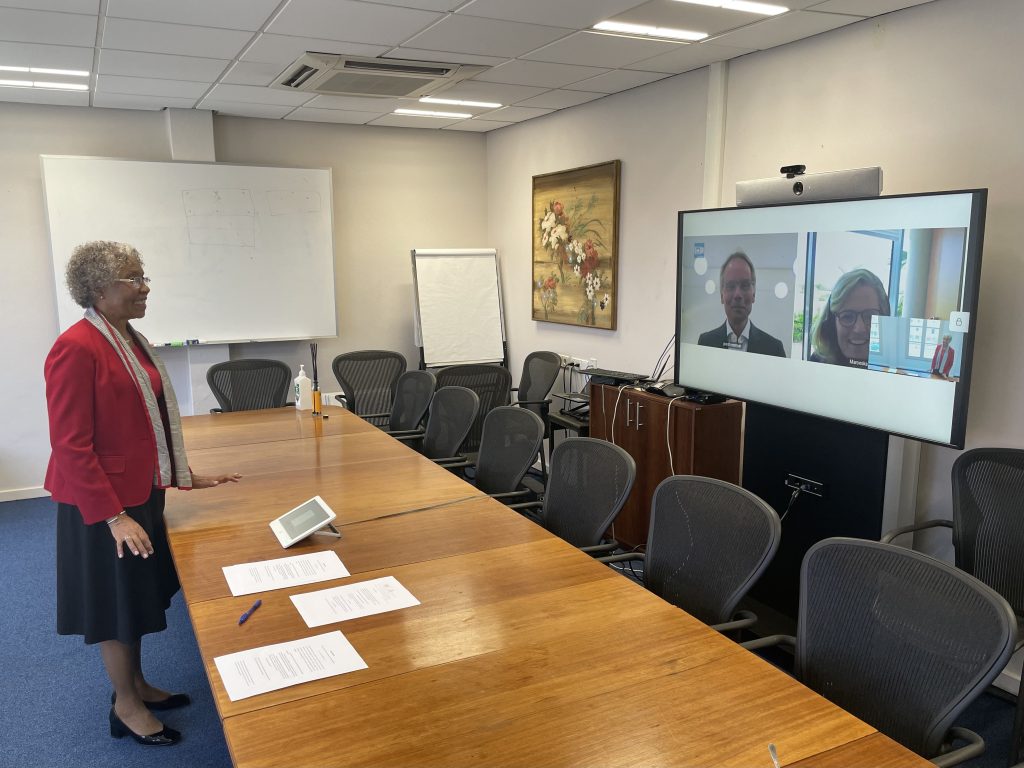 Mr. Veerman sworn in as a member of the joint court of justice