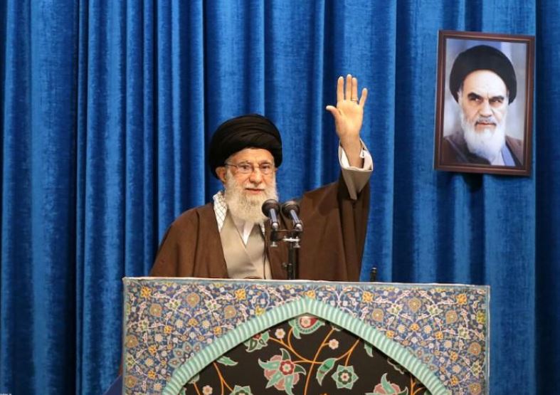 Iran's Khamenei stands by Guards after unrest over downed plane