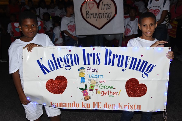 CIBC FirstCaribbean supports Kolegio Iris Bruyning in march for love, tolerance, and acceptance
