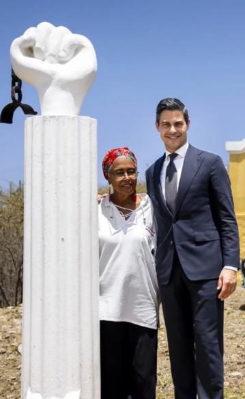 Museo Tula Presses Dutch PM Rob Jetten on Reparations During Curaçao Visit
