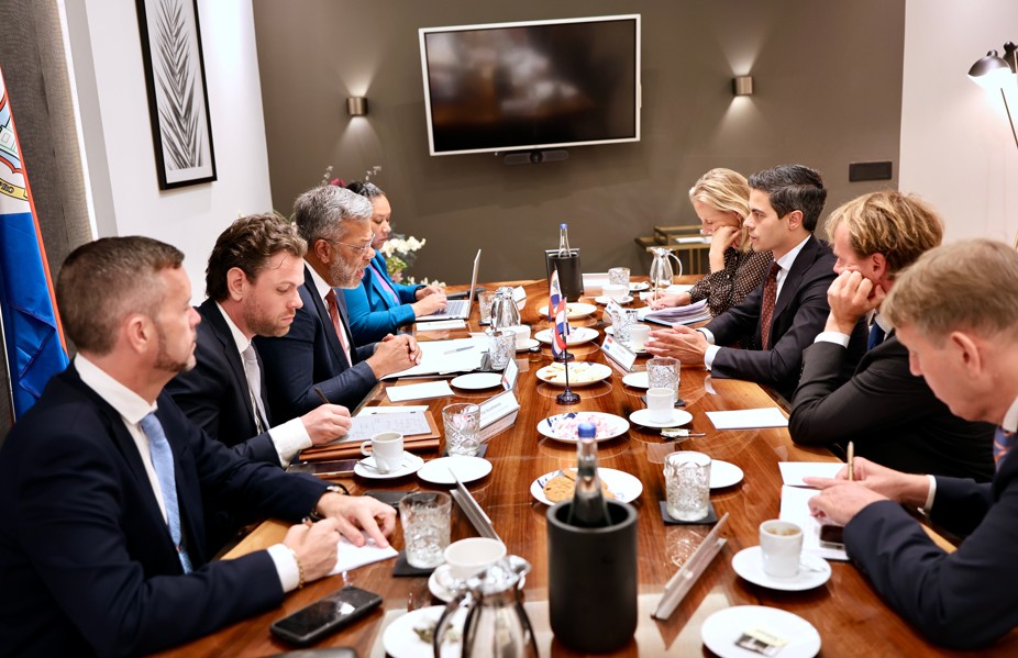 Prime Minister of Sint Maarten Holds Constructive Meeting with Dutch Prime Minister Rob Jetten