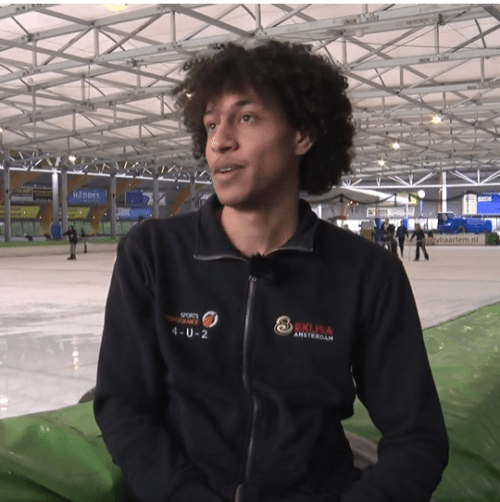 Jonathan is the first professional figure skater from Curaçao