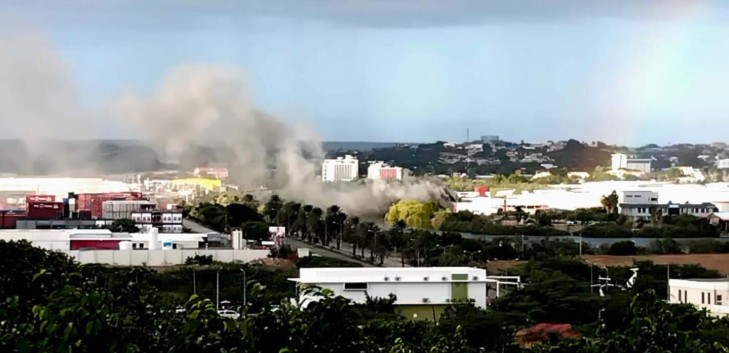 Warehouse of Kafé 5999 Destroyed in Major Fire in Zeelandia