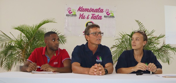 Kaminata Yu i Tata, the Child and Father Walk of Child First Foundation emphasizes relation between child and father