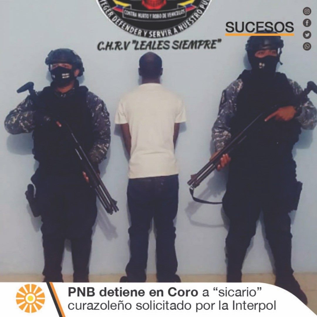 Wanted criminal arrested in Venezuela