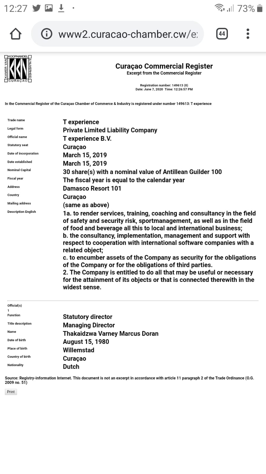 Fuss around company son-in-law Minister Camelia-Römer