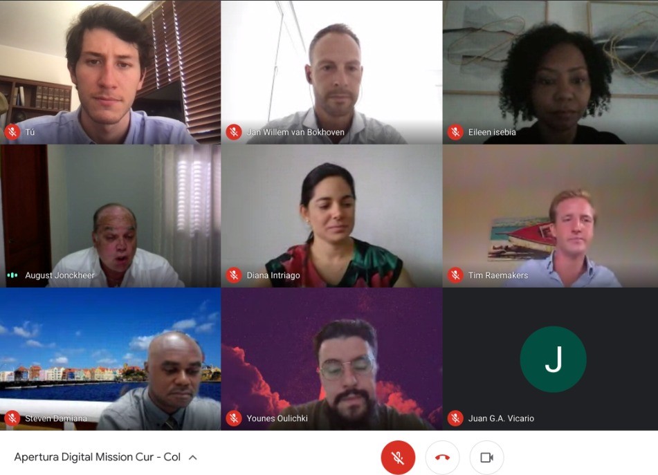 First digital mission Curaçao-Colombia a success