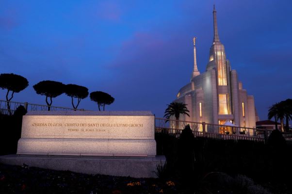 In Catholic Rome Italy's Mormons get their first temple
