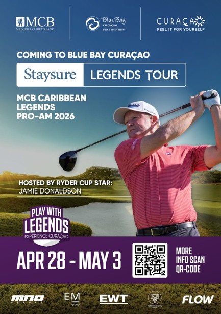 International Golf Legends Head to Curaçao for MCB Caribbean Legends Pro-Am 2026