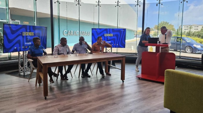 Wesley Sneijder, Alessandro Nesta and Fernando Morientes Headline Legends Football Tournament Curaçao