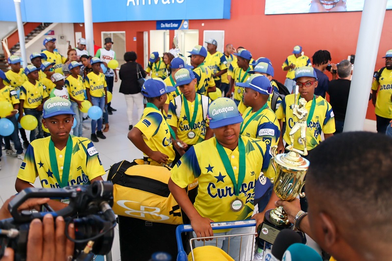Curaçao welcomes Caribbean Little League Baseball Champions 2023