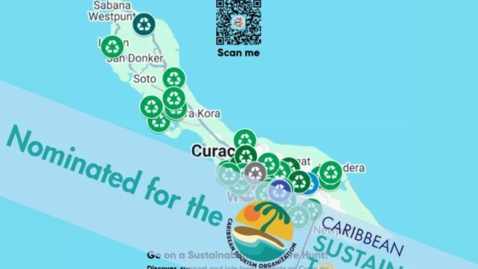 Curaçao Sustainability Map nominated for regional tourism award