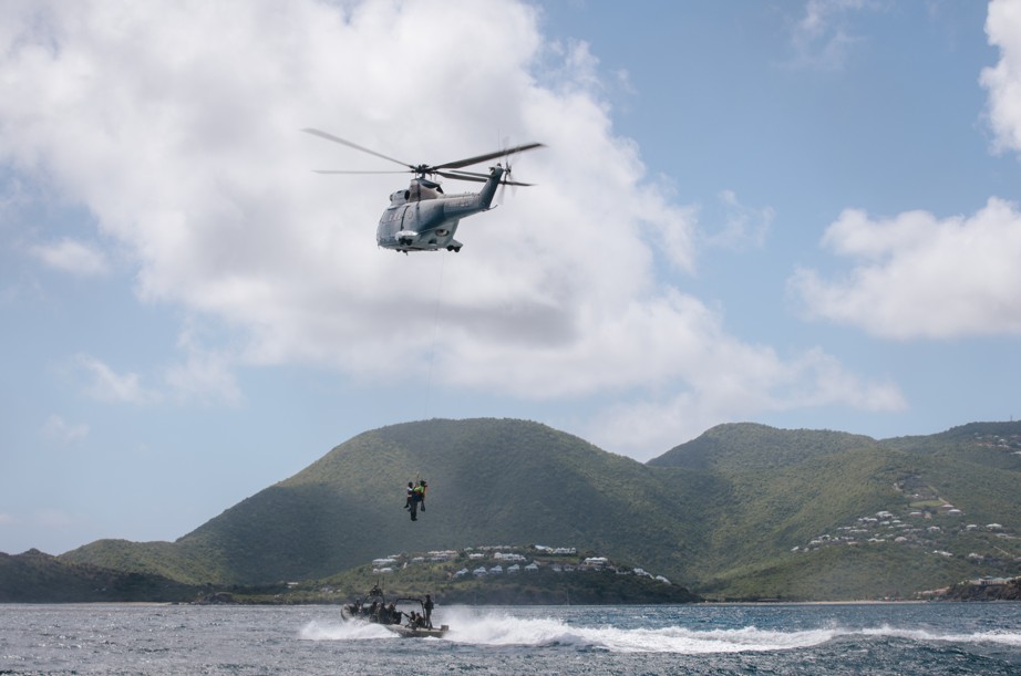 Marines from Sint Maarten Train for Hurricane Response During International Caribbean Exercise