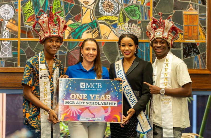 MCB Awards Art Scholarships to Carnival Ambassadors and Finalists
