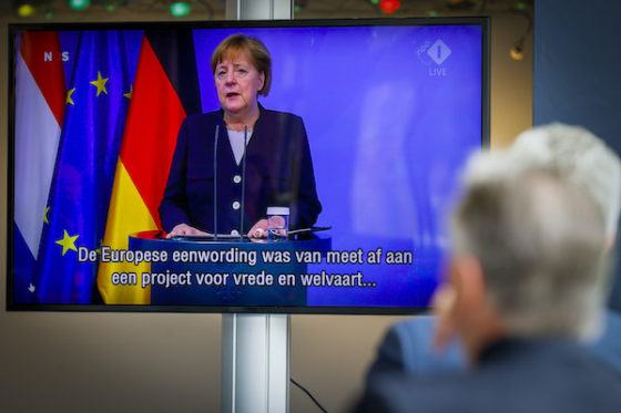 We must resolutely oppose hatred, Merkel says in Liberation Day address