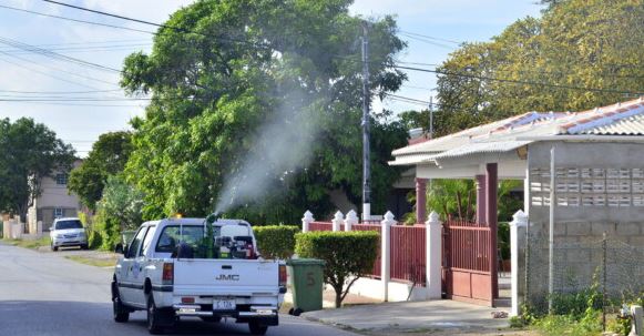 Preventive dengue spraying begins in Otrobanda
