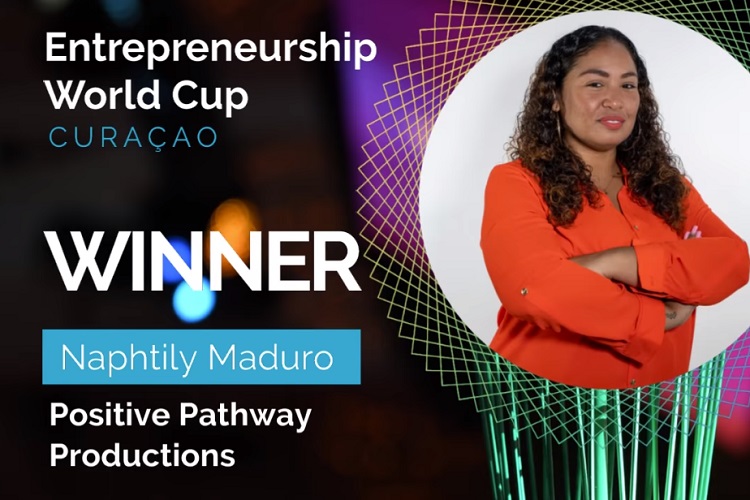 Positive Pathway Productions wins top prize in Curaçao Entrepreneurship World Cup Final