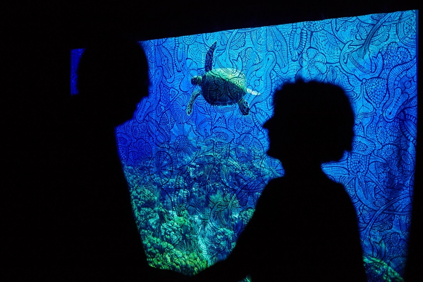 The Ocean Inside; a unique multimedia experience at the Cathedral of Thorns
