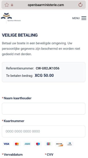 Public Prosecutor’s Office Warns of Fraudulent Traffic Fine Messages
