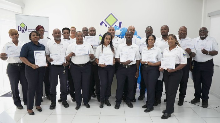 ORV Awards Practical Training Certificates to 29 Security Sector Students