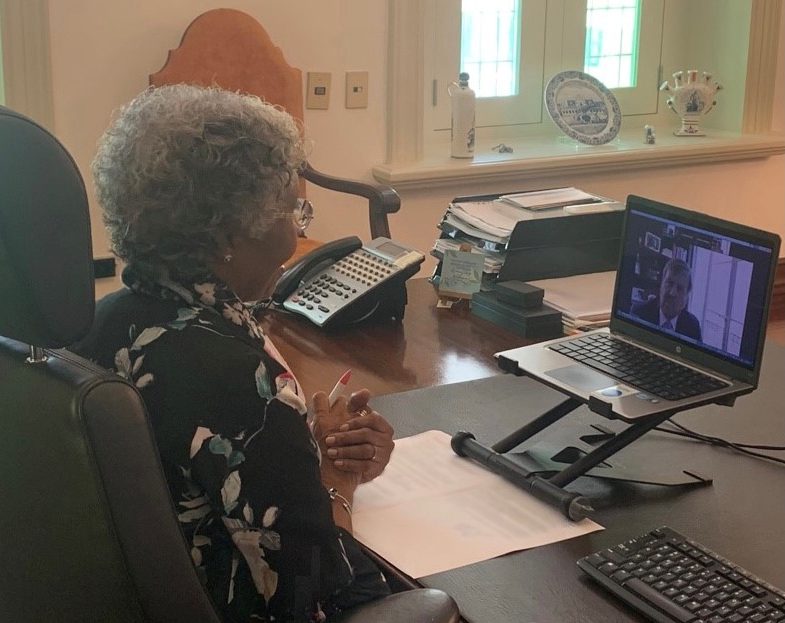 King informed about corona outbreak in Curaçao