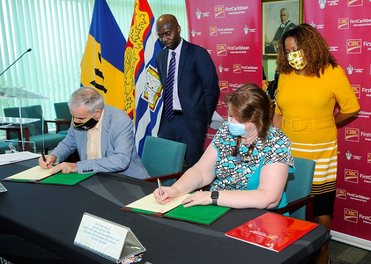 CIBC FirstCaribbean signs on for three more years of support to UWI